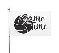 Haute Qualité Drapeaux 90X150Cm Heure Du Match De Volley-Ball Pirate Drapeaux Individualité Drapeau Personnalisé Pour Festival, Jardin, Décoration D'Intérieur
