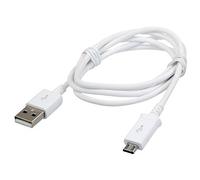 Haute qualité Micro USB 2 metre câble de chargement et de synchronisation pour S4, S4 Mini, S3, Note 2, Note 3 et de nombreux autres appareils Micro USB - Blanc.