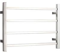 Haute qualité Porte-serviettes électrique mural chauffe-serviettes en acier inoxydable 304 (600 × 450 × 120 mm/23,6 × 17,7 × 4,7 pouces, 110 V-240 V). Accessoires de salle de bain(Controlled)