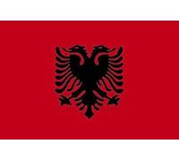Haute Qualité pour U24 Drapeau du Bateau Albanie drapeau 20 X 30 cm