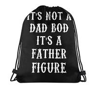 Haute Qualité Résistant Sac À Dos Cordon Ce n'est Pas Un Papa BOD, C'est Une Figure Paternelle Sac De Jeu Léger Pratique Sac À Dos Sport À Cordon pour Natation, Plage, École