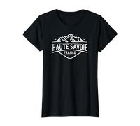 Haute-Savoie - France T-Shirt, Femme, Noir, XL