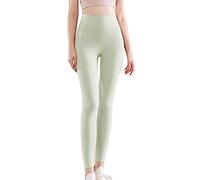 Haute Sport Pantalon Compression Uni et Intemporel Classique Moderne et Tendance Actuelle Haute Opaque Elastique Grandes Tailles Leggins Confortable Souple Extensible