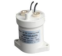 Haute tension 1000V 100A DC contacteur relais de puissance SEV100ADXL bobine 12V 24V 36V 48V 60V 72V for charger les piles de véhicules à énergie(Coli voltage 36VDC)