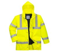 Haute Visibilité Veste Portwest S460 à Capuche Imperméable Trafic Manteau