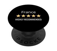 Hautement recommandé France Voyage Culture française PopSockets PopGrip Adhésif