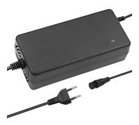 Hauteook 54,6V 2A Li-ION Chargeur de Batterie avec 3P-gx16 Adaptateur Secteur E - Cooter Compatible pour vélo électrique 13s 48v