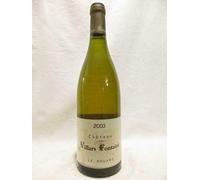 hautes côtes de nuits château de villars fontaine le rouard blanc 2003 - bourgogne