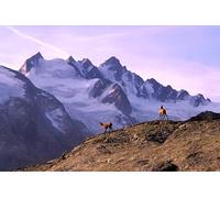 Hautes Montagnes et Sommets enneigés - Jeu de Puzzle de 2000 pièces pour Adultes - Chaque pièce s'emboîte Parfaitement (14 Ans+)