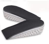 hauteur augmentation 1 paire femmes hommes confortable hauteur augmenter semelle intérieure unisexe insérer semelles en mousse à mémoire de forme chaussures coussin(Half insoles,2CM-6pcs)
