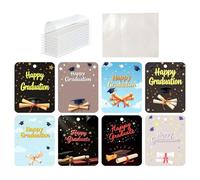 Hauteur de bilan de remise des diplômes, portefeuilles en argent de graduation,Décoration de portefeuille de titulaire de l'argent - Création félicitations diplômé Keepsake pour elle Him fille Fils ét