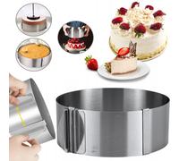 Hauteur du moule à tarte 15 cm ADJUSTABLE 16-30 cm MANCHE DU PLATEAU A TARTE