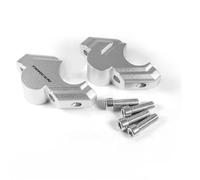 Hauteur Guidon Adaptateur D'extension Potence De Guido pour Yamaha TRACER9 GT 2021-2023 Déplacez L'adaptateur D'installation vers L'arrière. d'Extension Kit(Argent)