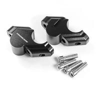 Hauteur Guidon Adaptateur D'extension Potence De Guido pour Yamaha TRACER9 GT 2021-2023 Déplacez L'adaptateur D'installation vers L'arrière. d'Extension Kit(Noir)