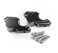 Hauteur Guidon Adaptateur D'extension Potence De Guido pour Yamaha TRACER9 GT 2021-2023 Déplacez L'adaptateur D'installation vers L'arrière. d'Extension Kit(Noir 1)