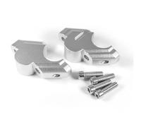 Hauteur Guidon Adaptateur D'extension Potence De Guido pour Yamaha TRACER9 GT 2021-2023 Déplacez L'adaptateur D'installation vers L'arrière. d'Extension Kit(Argent1)