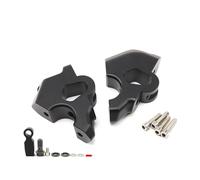 Hauteur Guidon Kit De Fixation pour Rehausseur De Guidon Moto, pour BMW R1300GS 2023-2025 Adaptateur De Serrage Guidon Hauteur De Frein. d'Extension Kit(Noir)
