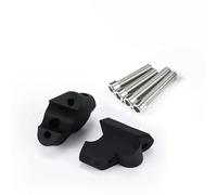 Hauteur Guidon Rehausseur De Guidon pour Ducati Multistrada V4 S Rally Pikes Peak 2021 - Remplacez Le Support De Fixation De La Potence. d'Extension Kit(Noir)