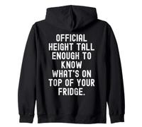 Hauteur Officielle Assez Grande pour Savoir ce Qui se Trouve sur Votre Sweat à Capuche