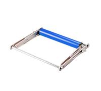 Hauteur réglable en acier inoxydable Machine de découpe Cadre de support Support en métal pour améliorer l'efficacité de coupe Atelier Support de matériel Augmentation