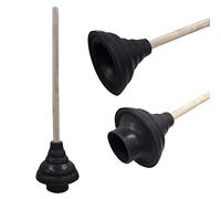 HAUTMEC Déboucheur WC en caoutchouc pour salle de bain, évier et bouchons de canalisations - Utilisation dans les maisons, les bâtiments commerciaux et industriels PL10091701