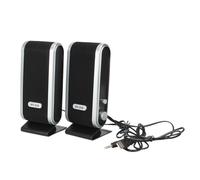 HautréusBluetooth portables,alimentation USB,mini boîte de son extérieure avec prise d'oreille,haut-parleur surround pour ordinateur PC,3.5mm,2 pièces