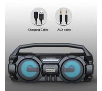 HautréusBluetooth portables,colonne injuste,basse de cinéma maison avec micro,radio FM,système de centre de musique TF,caisson de basses stéréo sans fil #A