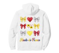 Hauts De France Nœud Coquette Fille Sweat à Capuche
