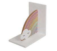 Hauts De Gamme Ootb - Supports De Livres En Bois Arc-En-Ciel Avec Nuage