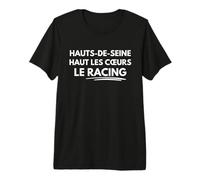 Hauts-de-Seine Haut Les cœurs Allez Le Racing T-Shirt Haut de Gamme