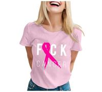 Hauts Femmes Grande Taille, Chemisiers à Manches Courtes col Rond t-Shirt Chemise été Hauts Ample Fleuri imprimé t-Shirt Hauts Tuniques Debardeur Sport Vetements Mode (Rose,XL)