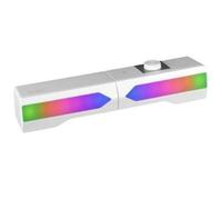 Hauts-parleurs - Mars Gaming Bluetooth Sound Bar MSDUO/ 15W/ 2.0/ White