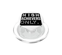 Hauts PERFORMANTS Seulement BlackText PopSockets PopGrip pour MagSafe