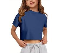 Hauts pour filles, t-shirts confortables, chemises élégantes, vêtements de tous les jours pour garçons et filles, mode décontractée pour enfants, vêtements mignons pour mettre en valeur la garde-robe