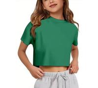 Hauts pour filles, t-shirts confortables, chemises élégantes, vêtements de tous les jours pour garçons et filles, mode décontractée pour enfants, vêtements mignons pour mettre en valeur la garde-robe