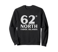 Hauts, t-Shirts et Accessoires de Voyage à 62 degrés des îles Féroé Sweatshirt