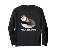 Hauts, t-Shirts et Accessoires pour l'observation des Oiseaux macareux des îles Féroé Manche Longue