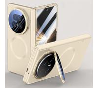Hauw Coque pour Honor Magic V5,Coque de Téléphone Magnétique Ultra-Mince Tout-en-Un Compatible avec Honor Magic V5,Or