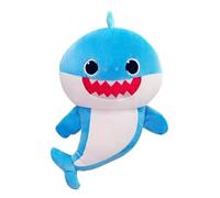 HAUZMLL Poupée en Peluche Mignonne et Moelleuse, Requin en Peluche, Mignon, poupée Super Douce conçue pour Les Amateurs de Style Mignon.（Bleu）