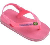 Havaianas 4140577 Baby Brasil Logo II, Sandales Mixte Bébé, Crystal Rose, 22