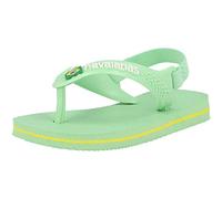 Havaianas 4140577 Baby Brasil Logo II, Sandales Mixte Bébé, Hydro Green, 21