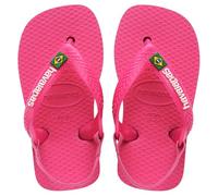 Havaianas 4140577 Baby Brasil Logo II, Sandales Mixte Bébé, Rose, 21