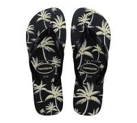 Havaianas Aloha Tongs Homme,Black Black White, 35/36 EU