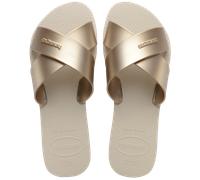 Havaianas HAV.Aqua Metallic Sandales pour femme, beige, 35/36 EU
