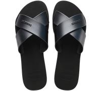 Havaianas - Aqua Metallic - Tongs femme Black - 41 - 42