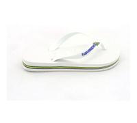Havaianas Tongs Brasil Logo - Confort, semelle antidérapante, lanières drapeau Brésil - Unisexe