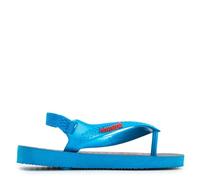 Havaianas Baby Logomania, Flip Flop Unisex Baby, turquoise, 3 UK Child