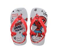 Havaianas Baby Marvel, Zehentrenner Unisexe Bébé, gris, 5 UK