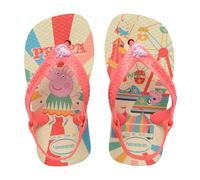 Havaianas Baby Peppa Pig Mixte enfant FlipFlop Buttercream/Coral 22 EU