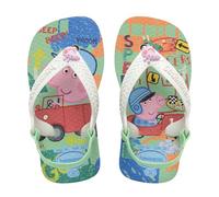 Havaianas - Baby Peppa Pig, Tongs Confortables Et Sûres Pour Bébés, Motif Peppa Pig, Semelle Antidérapante Et Résistante À L'eau, Unisexe